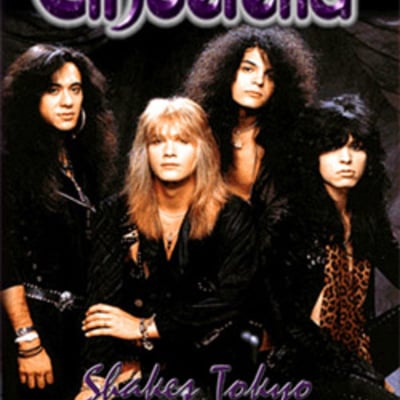 Cinderella shakes tokyo, japan 1987 dvd