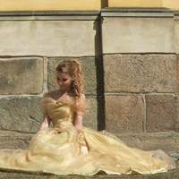 Princess Belle Gown,Beauty and the Beast Costume Ball Dress,977 - Thumbnail 4
