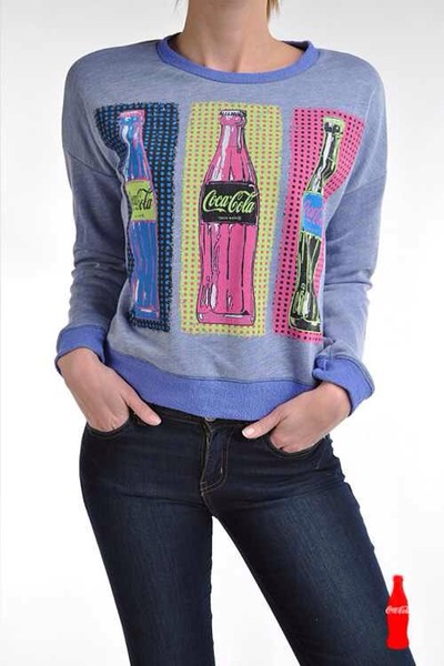 Cola Zipped Back Sweatshirt