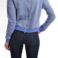 Cola Zipped Back Sweatshirt - Thumbnail 2