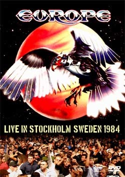 EUROPE Live In Stockholm, Sweden 1984 DVD