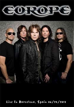 EUROPE Live In Barcelona, Spain 06.24.2013 DVD