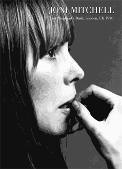 JONI MITCHELL Live Shepherd's Bush, London, UK 09.03.1970 DVD