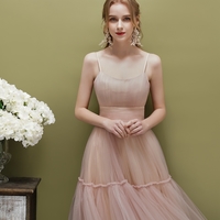 Cute Green Tulle Short Prom Dress, Green Evening Dress - Thumbnail 6