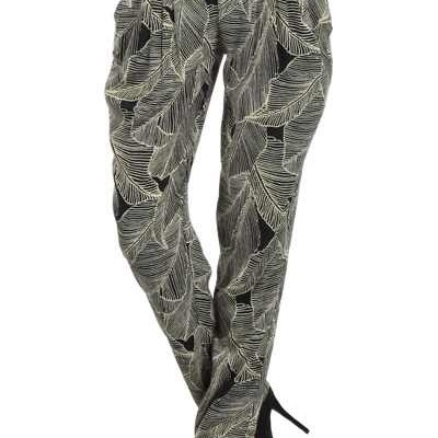 Harem leaf pants