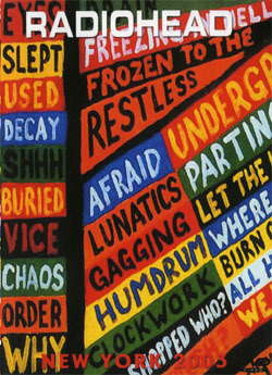 RADIOHEAD NEW YORK 2003 DVD