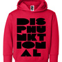 Disphunktional Kids Original Block Letter Hoodie  - Thumbnail 1
