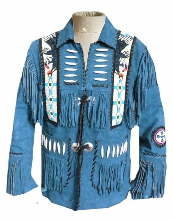  Item image 1 Item image 2 Item image 3 More from this seller: New Men's Handmade Western Suede Leather Wear Cowboy Fringes Style Beads & Bones 