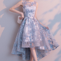 Cute tulle high low short dress fashion dress - Thumbnail 3