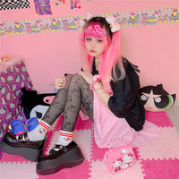 Kitty Cat Fishnet Cosplay Tights Stockings - Thumbnail 2