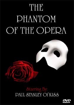 PAUL STANLEY The Phantom Of TheE OPERA DVD