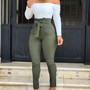 Casual Army Green Pants-2