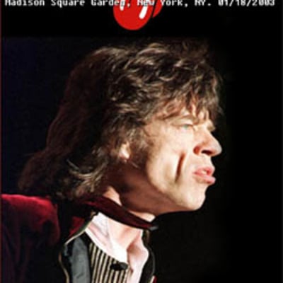 Rolling stones madison square garden, new york, ny. 01.18.2003 dvd