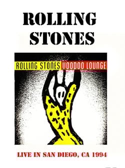 ROLLING STONES Live In San Diego, CA 1994 DVD