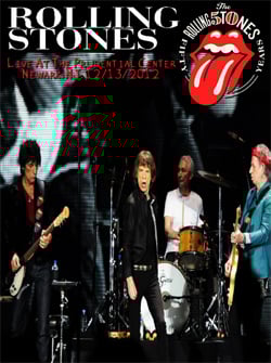 THE ROLLING STONES Live At The Prudential Center, Newark, NJ. 12.13.2012 DVD