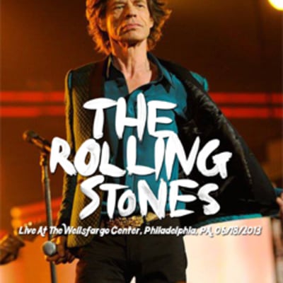 Rolling stones live at the wellsfargo center, philadelphia, pa. 06.18.2013 dvd