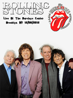 ROLLING STONES Live At The Barclays Center, Brooklyn, NY 12.08.2012 DVD