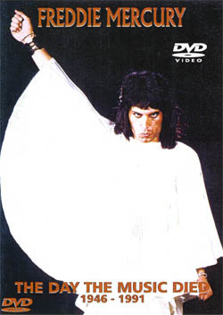 QUEEN FREDDIE MERCURY The Day The Music Died 1946-1991 DVD