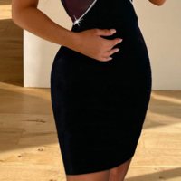 Slim Sling Sexy Sleeveless Dress - Thumbnail 2