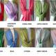 Pashmina Scarf Set - CHOOSE Any 4 colors - Bridesmaid Gift Idea - Wedding-2