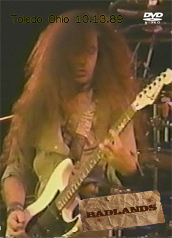 BADLANDS Toledo Ohio 10.13.89 DVD
