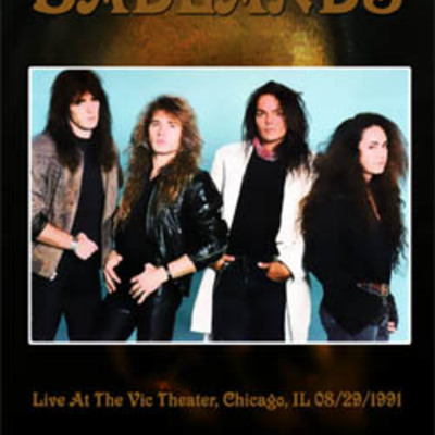 Badlands live at the vic theater, chicago, il 08.29.1991 dvd