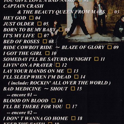 Bon jovi philadelphia,pa 11.10.2000 dvd