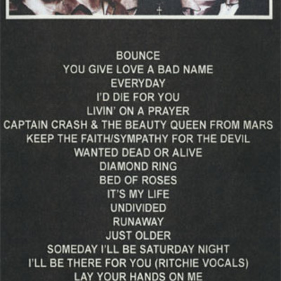 Bon jovi philadelphia p.a. 7.26.03 dvd