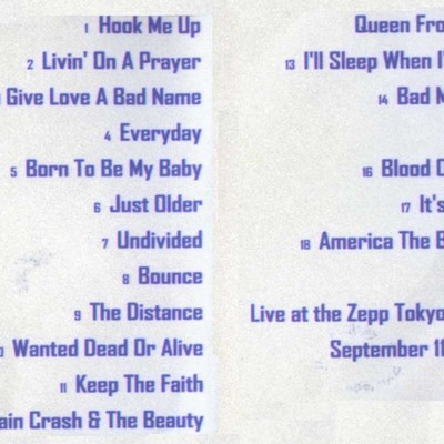 Bon jovi mtv nationwide live 2002 dvd