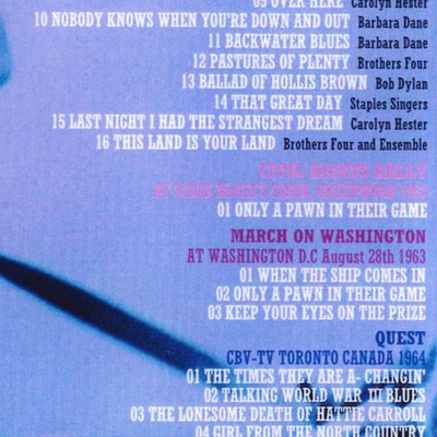 Bob dylan early perfomances tv collection 1963-1964 dvd