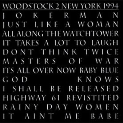 Bob dylan woodstock 1994 dvd