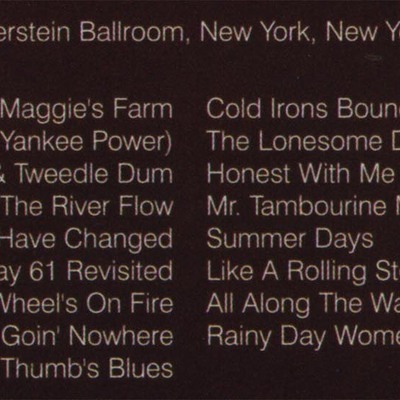 Bob dylan after the lights went out bob dylan new york august 20.2003 dvd