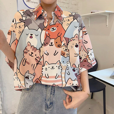 Cute cat neko shirt