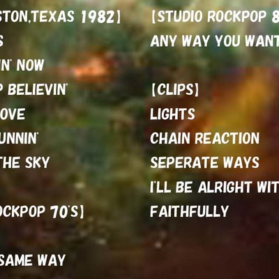 Journey tv compilation dvd