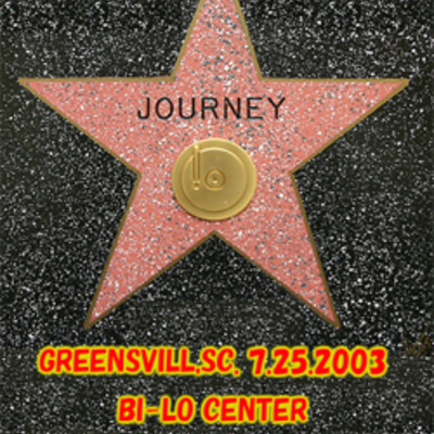 Journey greensvill,sc. 7.25.2003 bi-lo center dvd