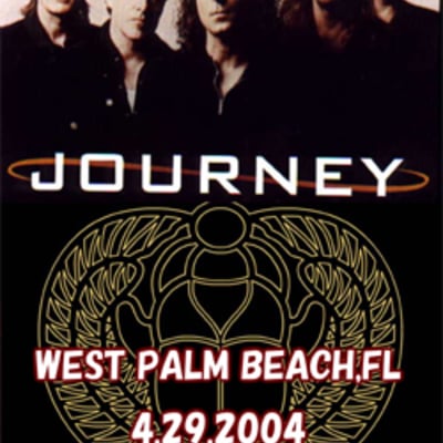 Journey west palm beach,fl 4.29.2004 dvd