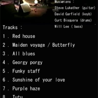 Toto lukather birthday los angeles sept 1998 dvd