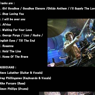 Toto chile live concert 2004 dvd