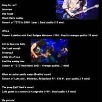 Lukather Lobotomys TOTO LIVE RARETIES DVD - Thumbnail 1