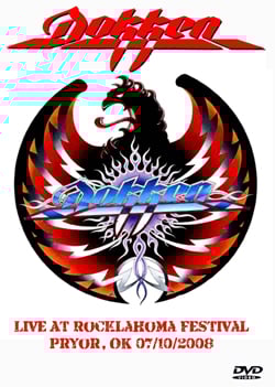 DOKKEN Live At Rocklahoma Festival , Pryor, OK 07.10.2008 DVD