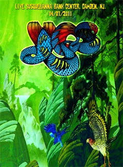YES Live Susquehanna Bank Center, Camden, NJ. 04.07.2011 DVD