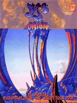 YES In Concert, Mountain View, CA. Union Tour 1991 DVD