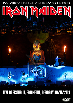 IRON MAIDEN Live At Festhalle, Frankfurt, Germany 06.11.2013 DVD