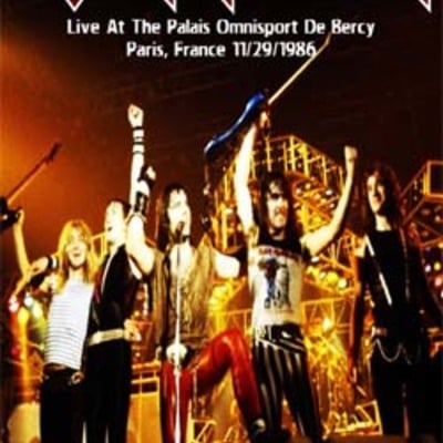 Iron maiden live at the palais omnisport de bercy, paris, france 11.29.1986 dvd