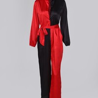 Design Sexy Long Sleeve Jumpsuit - Thumbnail 3