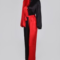 Design Sexy Long Sleeve Jumpsuit - Thumbnail 4