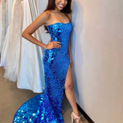 Charming sweetheart mermaid prom dresses, evening dress prom gowns, formal women dress,prom dress,467 - Thumbnail 4