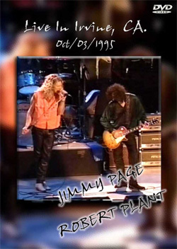 PAGE PLANT Live Irvine, CA. 1995 DVD