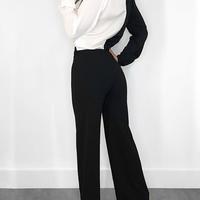 Long Sleeve Sexy V-Neck Casual Jumpsuit - Thumbnail 2