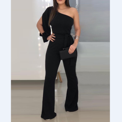 Fashion women's trousers one-piece jumpsuit